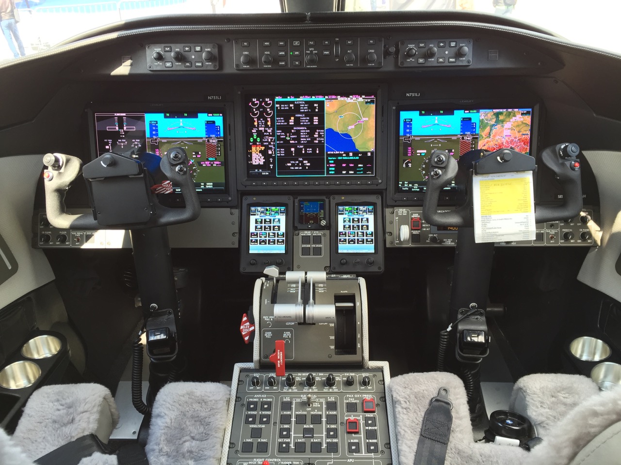 Learjet Cockpit